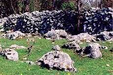 Verfallene Römersiedlung